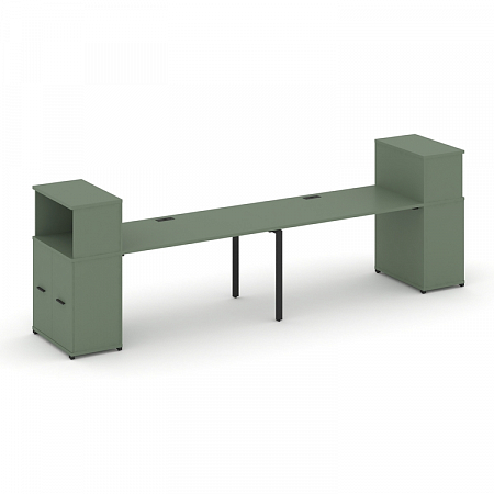 Бенч-система с опорными распашными шкафами Concept CN.ORS-227