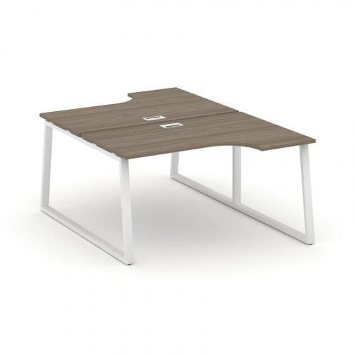 Style Project Рабочая станция эргоном. SN-6T1.DRPA-002 Акация Лорка/Металл Антрацит/Заглушка Пластик фото 15