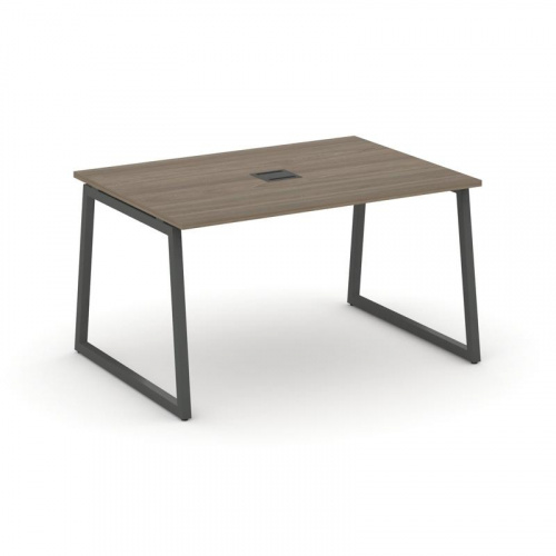 Style Project Стол переговорный SN-4T1.SPRG-002 Акация Лорка/Металл Антрацит/Заглушка Металл Антраци фото 25