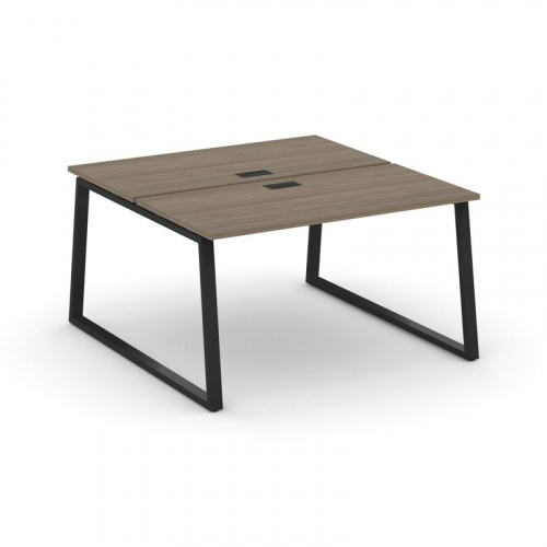 Style Project Рабочая станция 2-х сторон. SN-6T1.DRS-003 Акация Лорка/Металл Антрацит/Заглушка Пласт фото 7