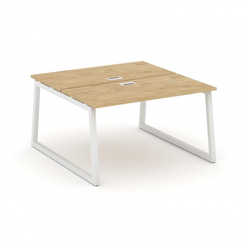 Style Project Рабочая станция 2-х сторон. SN-5T1.DRS-011 Акация Лорка/Металл Антрацит/Заглушка Пласт фото 3