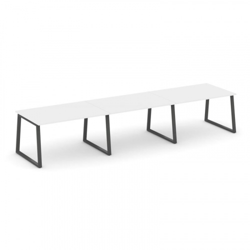 Style Project Стол переговорный SN-6T1.SPRG-021.3 Акация Лорка/Металл Антрацит 2940*980*750 фото 26