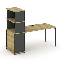 Стол офисный с опорным шкафом-купе Concept CN.SP-244