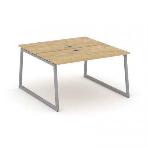 Style Project Рабочая станция 2-х сторон. SN-4T1.DRS-001 Акация Лорка/Металл Антрацит/Заглушка Пласт фото 2