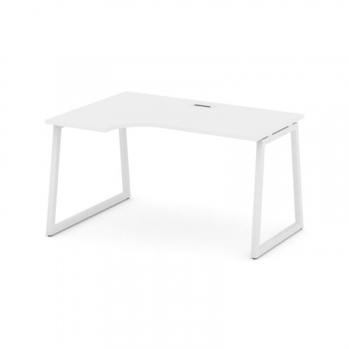 Style Project Стол рабочий эргоном. SN-4T1.SPA-021(L) Акация Лорка/Металл Антрацит/Заглушка Пластик фото 22