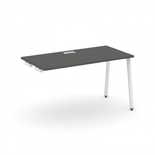 Style Project Стол-приставка к опор. элем. SN-4A.OPRS-013 Антрацит/Металл Белый 1380*700*750 фото 28