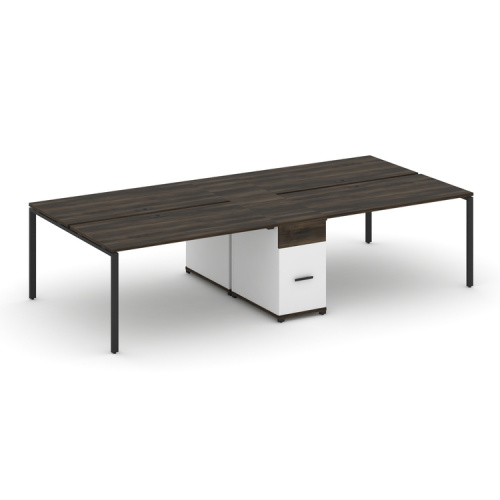 Бенч-система на 4 места с 1 опорной тумбой Concept CN.DRS-423 фото 9