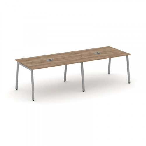 Style Project Стол переговорный SN-4A.SPRG-012 Дуб Наварра/Металл Белый 2360*980*750 фото 12 Style Project Стол переговорный SN-4A.SPRG-012 Дуб Наварра/Металл Белый 2360*980*750 фото 12