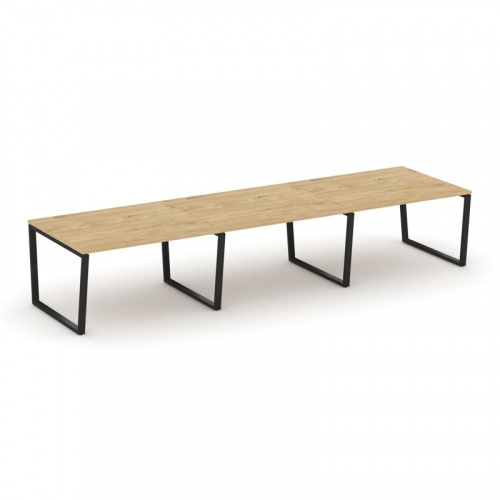 Style Project Стол переговорный SN-6T2.SPRG-052.3 Акация Лорка/Металл Антрацит 3540*1180*750 Style Project Стол переговорный SN-6T2.SPRG-052.3 Акация Лорка/Металл Антрацит 3540*1180*750