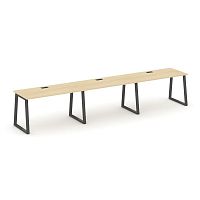 Style Project Рабочая станция 1 сторон. SN-6T1.ORS-033 Акация Лорка/Металл Антрацит/Заглушка Пластик