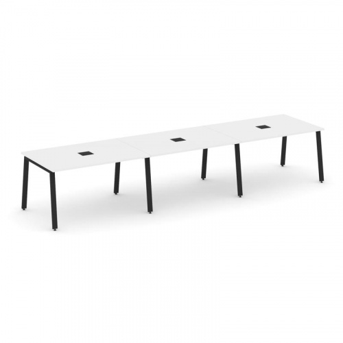 Style Project Стол переговорный SN-6A.SPRG-021 Белый/Металл Антрацит 2940*980*750 фото 12