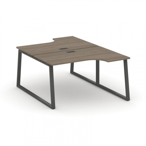 Style Project Рабочая станция эргоном. SN-6T1.DRPA-002 Акация Лорка/Металл Антрацит/Заглушка Пластик фото 25