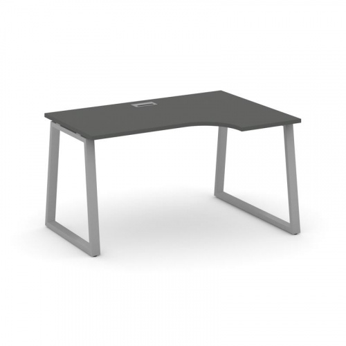 Style Project Стол рабочий эргоном. SN-6T1.SPA-001(R) Акация Лорка/Металл Антрацит/Заглушка Пластик фото 18