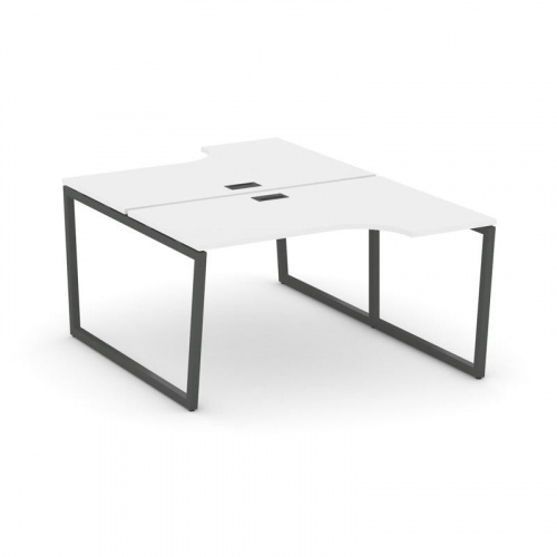 Style Project Рабочая станция эргоном. SN-4T2.DRPA-012 Акация Лорка/Металл Антрацит/Заглушка Пластик фото 26