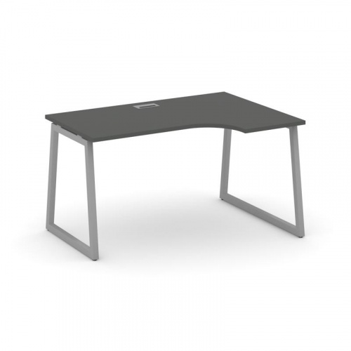 Style Project Стол рабочий эргоном. SN-4T1.SPA-021(R) Акация Лорка/Металл Антрацит/Заглушка Пластик фото 23