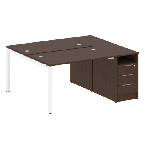 Бенч-система с тумбой на П-обр. м/к Metal System Quattro 50БП.РС-СТП-2.2 фото 6