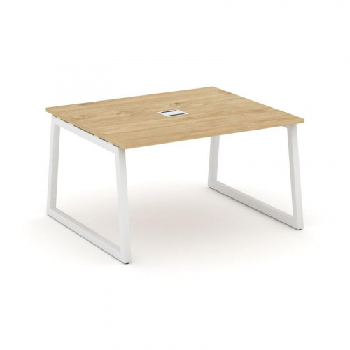 Style Project Стол переговорный SN-5T1.SPRG-033 Акация Лорка/Металл Антрацит/Заглушка Металл Антраци