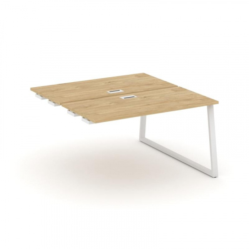 Style Project Стол-приставка к опор. элем. SN-6T1.DPRS-023 Акация Лорка/Металл Антрацит/Заглушка Пла фото 3