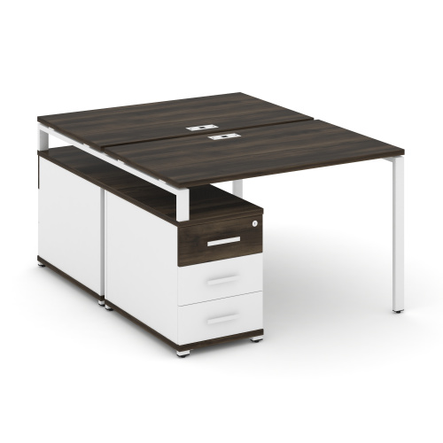 Бенч-система на 2 места с опорной тумбой Concept CN.DRS-302 фото 10