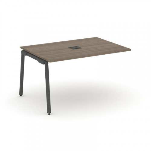 Style Project Проходной наб. элем. перег. стола SN-4A.NSPRG-002 Белый/Металл Белый 1180*980*750 фото 27