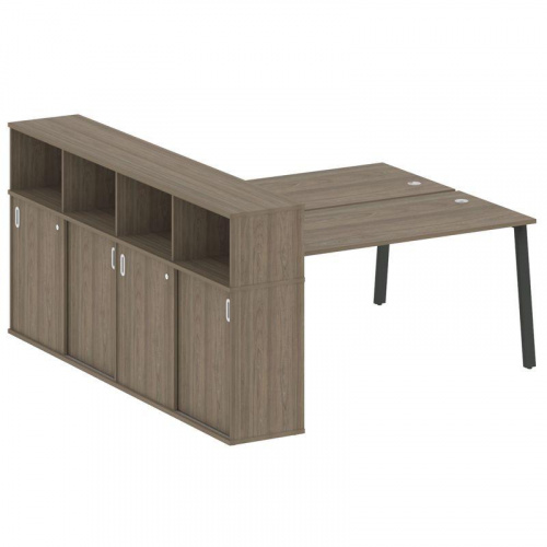 Бенч-система с шкафом-купе на А-обр. м/к Metal System БА.РС-СШК-4.4 фото 11