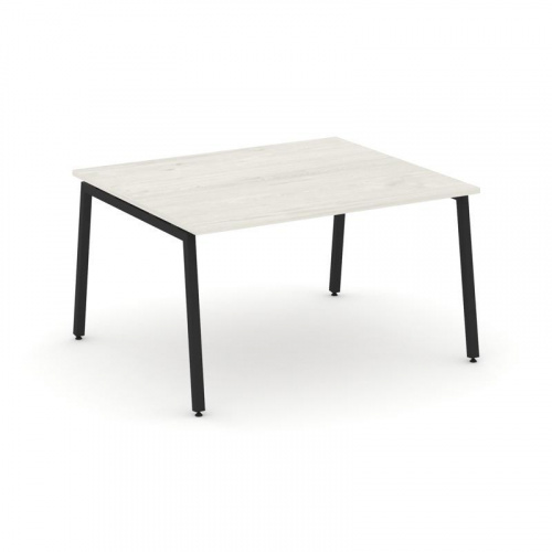 Style Project Стол переговорный SN-4A.SPRG-033.3 Тиквуд Светлый/Металл Белый 1380*1180*750 фото 4 Style Project Стол переговорный SN-4A.SPRG-033.3 Тиквуд Светлый/Металл Белый 1380*1180*750 фото 4