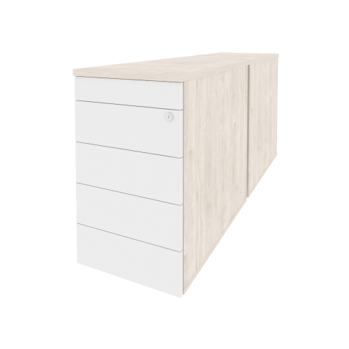 Тумба двойная приставная Onix O.TPO-2.8 (TIP-ON)