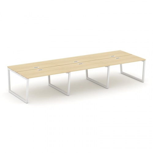 Style Project Рабочая станция 2-х сторон. SN-5T2.DRS-082 Акация Лорка/Металл Антрацит/Заглушка Пласт фото 21