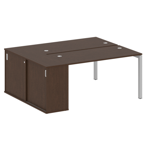 Бенч-система с шкафом-купе на П-обр. м/к Metal System Quattro 50БП.РС-СШК-1.3 фото 9 Бенч-система с шкафом-купе на П-обр. м/к Metal System Quattro 50БП.РС-СШК-1.3 фото 9