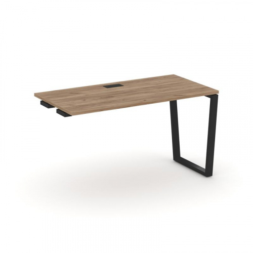 Style Project Стол-приставка к опор. элем. SN-6T2.OPRS-014 Акация Лорка/Металл Антрацит/Заглушка Пла фото 4