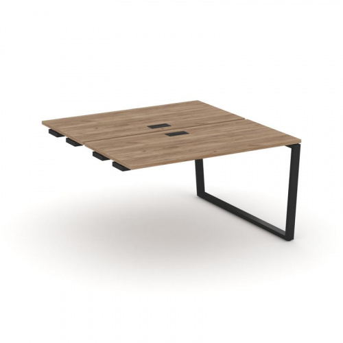 Style Project Стол-приставка к опор. элем. SN-6T2.DPRS-001 Акация Лорка/Металл Антрацит/Заглушка Пла фото 7