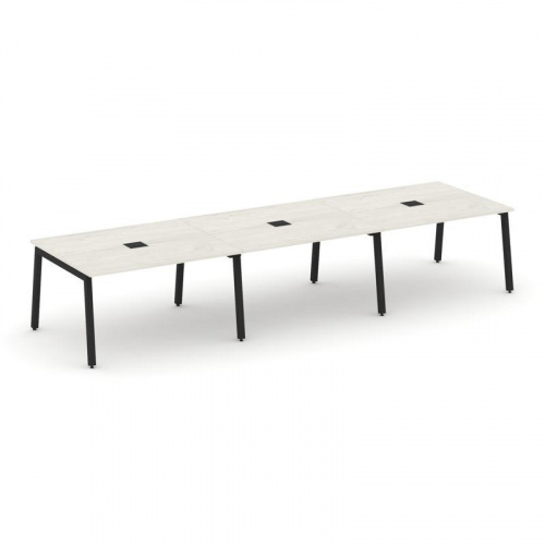 Style Project Стол переговорный SN-5A.SPRG-052 Дуб Табак/Металл Антрацит 3540*1180*750 фото 12