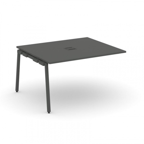 Style Project Проходной наб. элем. перег. стола SN-4A.NSPRG-033 Дуб Табак/Металл Белый 1380*1180*750 фото 24