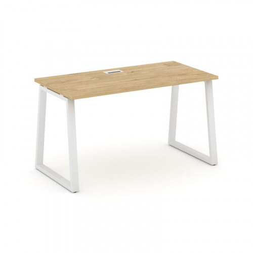 Style Project Стол письменный SN-6T1.SP-014 Акация Лорка/Металл Антрацит/Заглушка Пластик Черный 158 фото 3