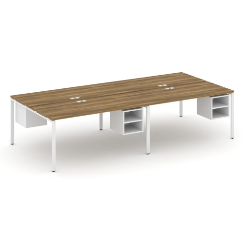 Бенч-система на 4 места с подвесными тумбами Concept CN.DRS-128 фото 6