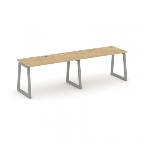 Style Project Рабочая станция 1 сторон. SN-5T1.ORS-023 Акация Лорка/Металл Антрацит/Заглушка Пластик фото 2