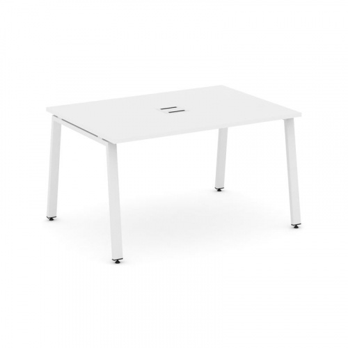 Style Project Стол переговорный SN-6A.SPRG-003 Дуб Табак/Металл Белый 1380*980*750 фото 18