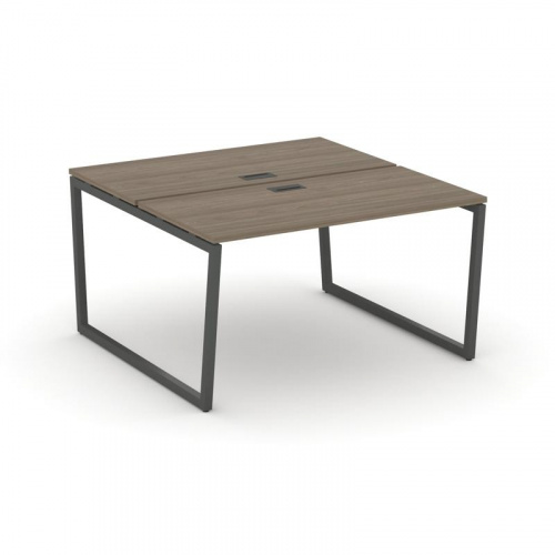 Style Project Рабочая станция 2-х сторон. SN-4T2.DRS-001 Акация Лорка/Металл Антрацит/Заглушка Пласт фото 25