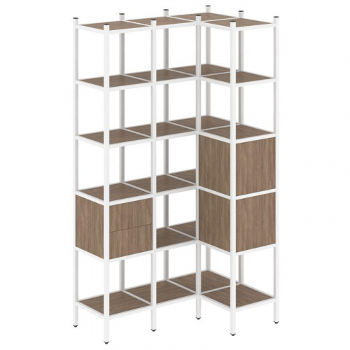 Стеллаж офисный угловой Loft VR.L-35 фото 9 Стеллаж офисный угловой Loft VR.L-35 фото 9