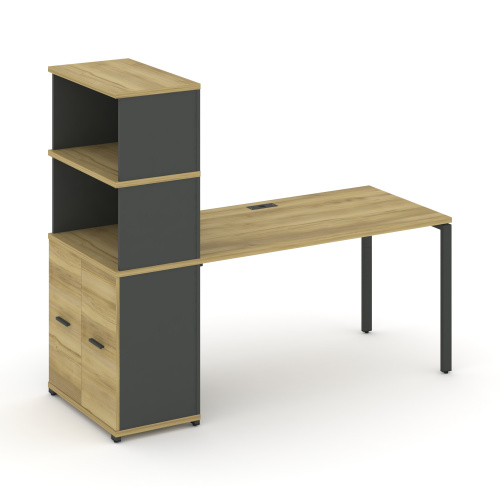 Стол офисный с опорным распашным шкафом Concept CN.SP-229 фото 4