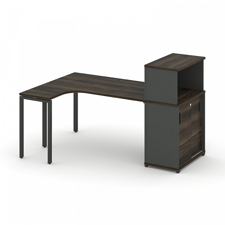 Стол эргономичный с опорным шкафом-купе Concept CN.SA-220(L)