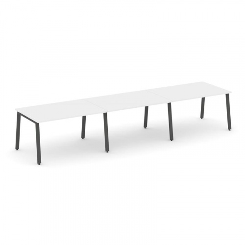 Style Project Стол переговорный SN-6A.SPRG-022.3 Белый/Металл Антрацит 3540*980*750 фото 28