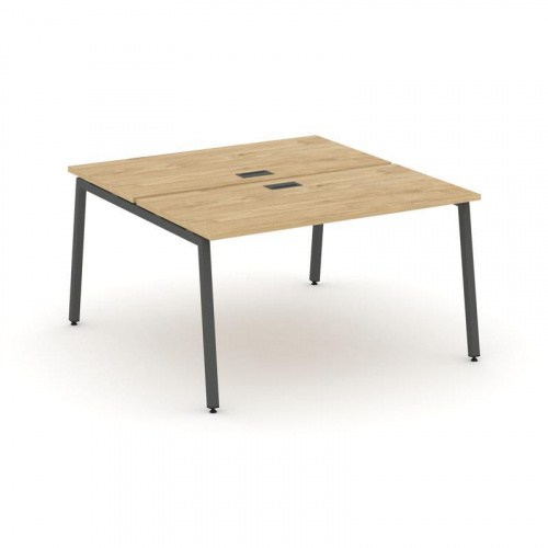 Style Project Рабочая станция 2-х сторон. SN-4A.DRS-003 Антрацит/Металл Антрацит 1380*1232*750 фото 15