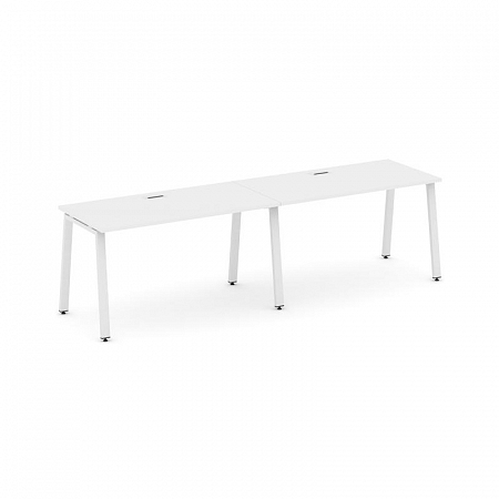 Style Project Рабочая станция 1 сторон. SN-6A.ORS-022 Белый/Металл Белый 2360*800*750