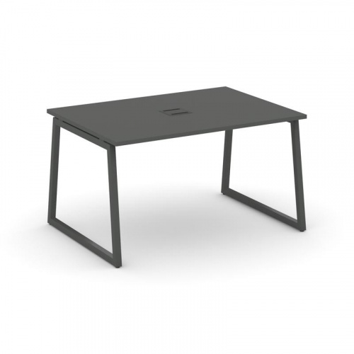 Style Project Стол переговорный SN-4T1.SPRG-002 Акация Лорка/Металл Антрацит/Заглушка Металл Антраци фото 27