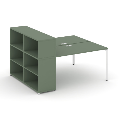 Бенч-система с опорным стеллажом с надставкой Concept CN.DRS-209