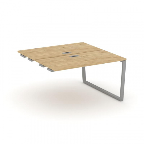 Style Project Стол-приставка к опор. элем. SN-6T2.DPRS-001 Акация Лорка/Металл Антрацит/Заглушка Пла фото 2