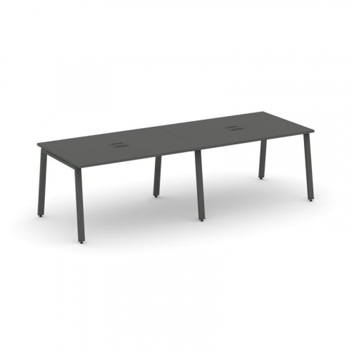 Style Project Стол переговорный SN-6A.SPRG-011 Дуб Табак/Металл Белый 1960*980*750 фото 26