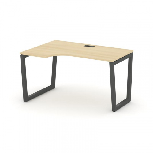 Style Project Стол рабочий эргоном. SN-5T2.SPA-021(L) Акация Лорка/Металл Антрацит/Заглушка Пластик фото 28