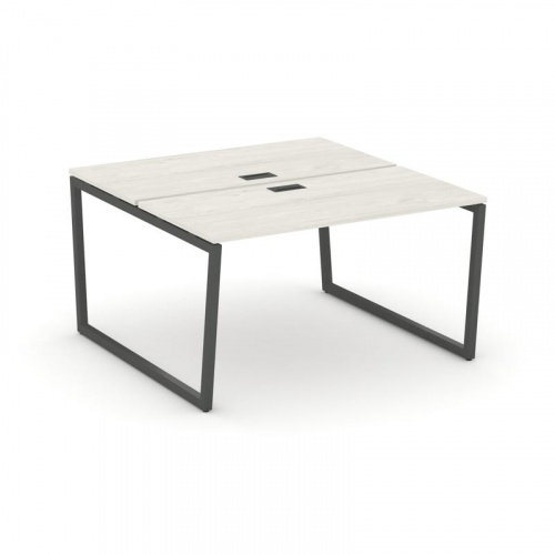 Style Project Рабочая станция 2-х сторон. SN-4T2.DRS-001 Акация Лорка/Металл Антрацит/Заглушка Пласт фото 24